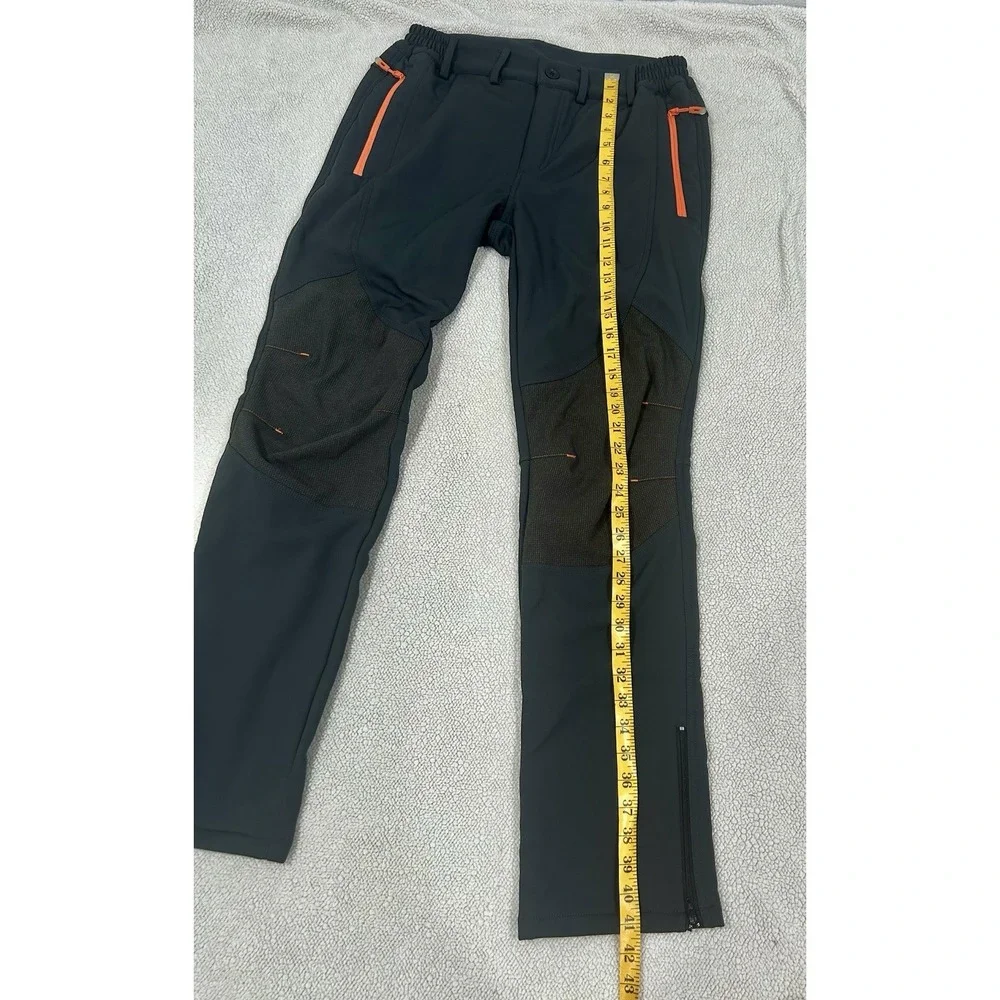 Gash Hao Men 32x32‎ Snow Ski Waterproof Softshell Pants Outdoor Hiking Fleece